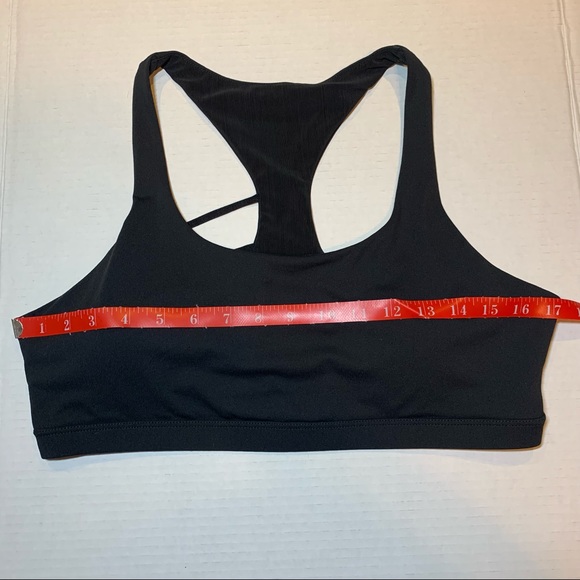 Fabletics black Racerback sports bra - Picture 3 of 9